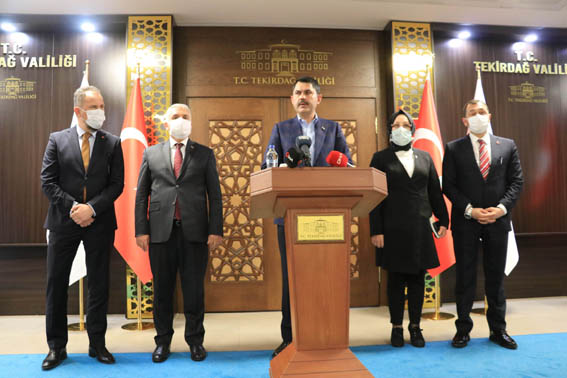 Çevre Bakanı, Tekirdağ’da kurumları ziyareti etti