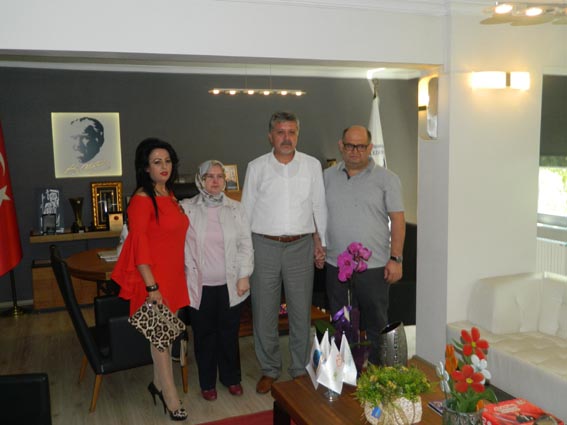 Sinan’ın anne ve babasından Başkan Gerenli’ye ziyaret
