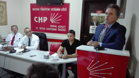 CHP’de “Taksim Bildirili” toplantı