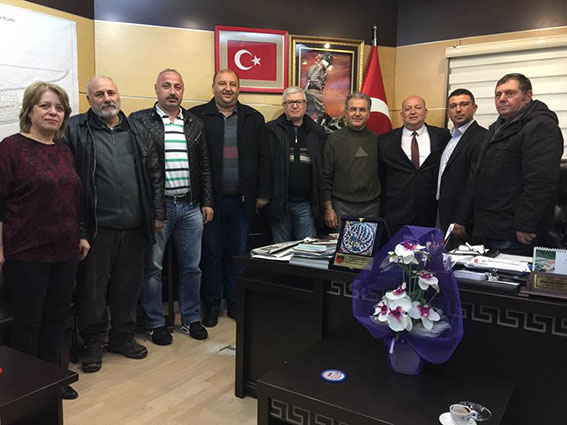 Turabi Kayan’dan Pınarhisar Belediyesi’ne ziyaret