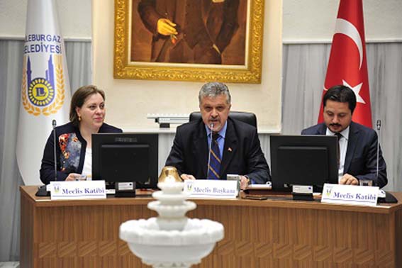Murat Gerenli Başkanlığında ilk meclis toplantısı yapıldı