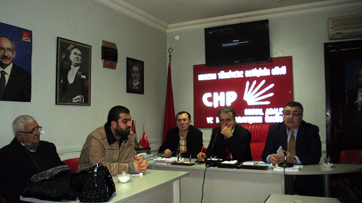 CHP’de iki bölümlü toplantı 
