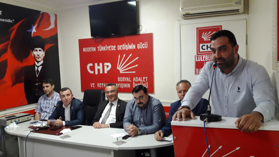 CHP İl Yöneticisi’nden yerel basına destek