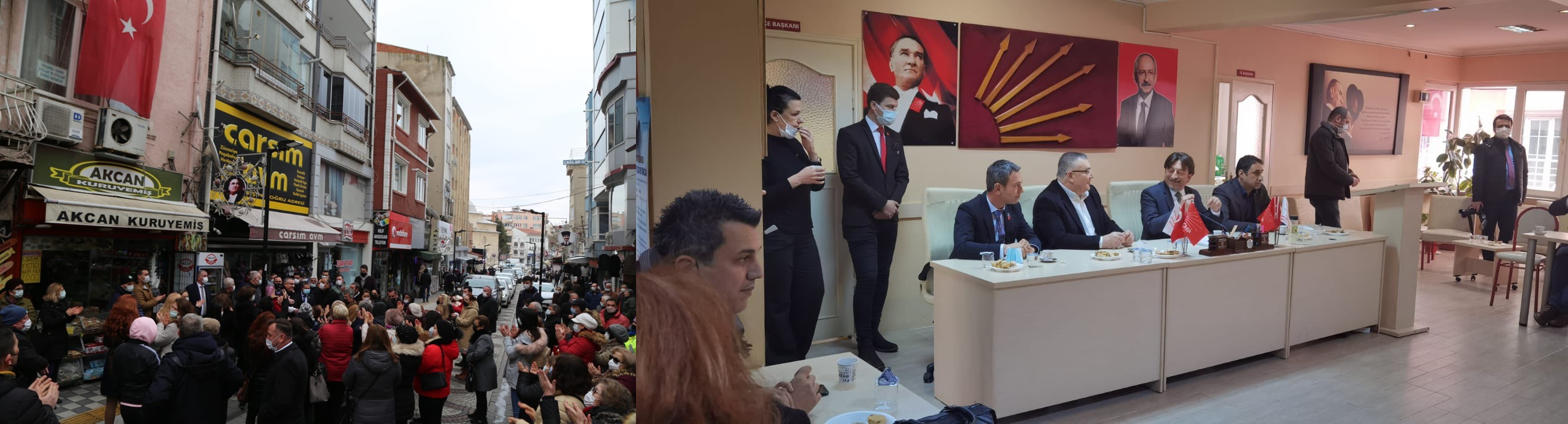 Kesimoğlu, Kırklareli CHP’de alkışlarla karşılandı 