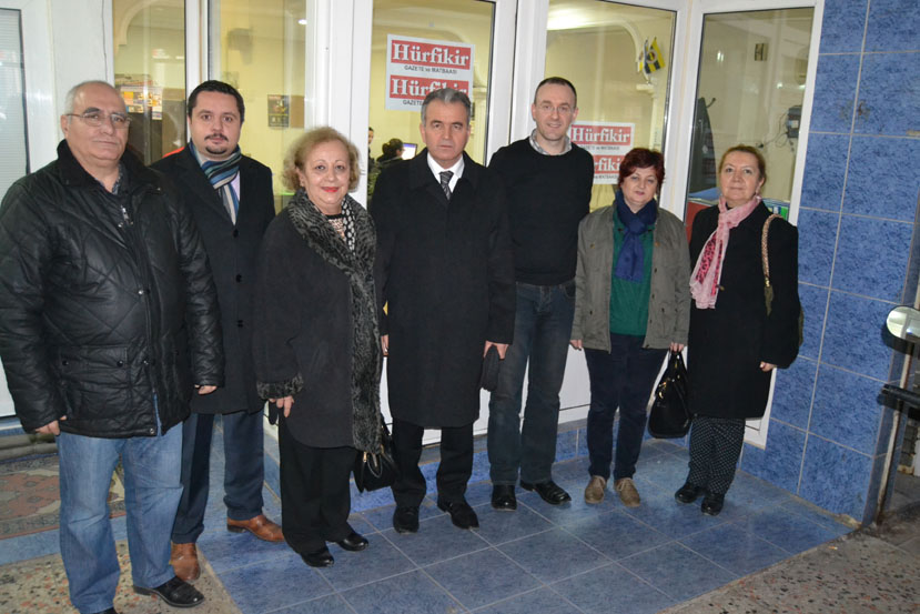 Turabi Kayan’dan gazetemize ziyaret  CHP Lüleburgaz Belediye Başkan aday adayı Mimar Turabi Kayan, geçtiğimiz 10 Ocak Cuma gazetemizi ziyaret etti.