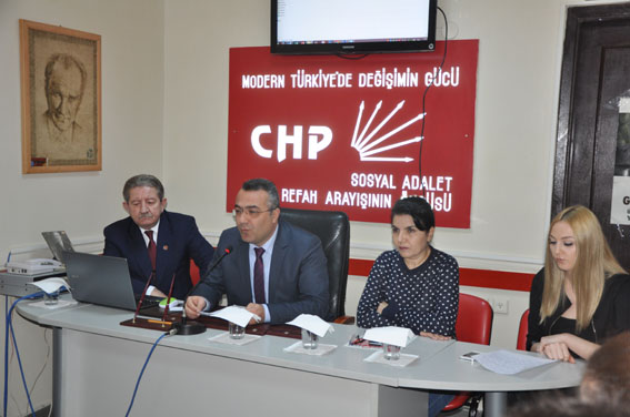 CHP haftalık olağan toplantısı yapıldı