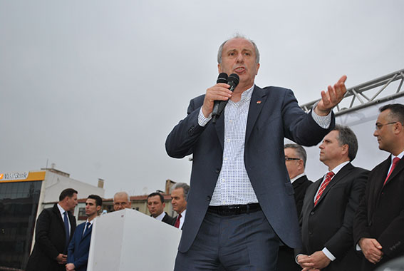 CHP Yalova Milletvekili Muharrem İnce Lüleburgaz’da konuştu