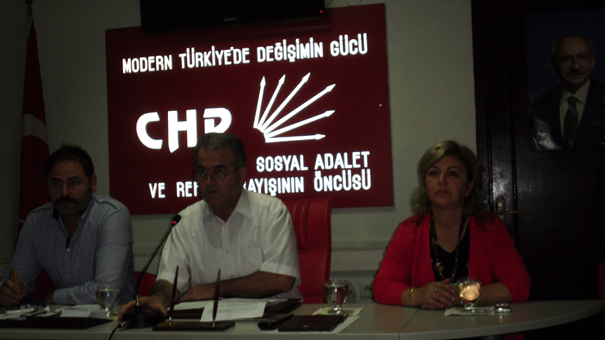 CHP’den basın açıklaması