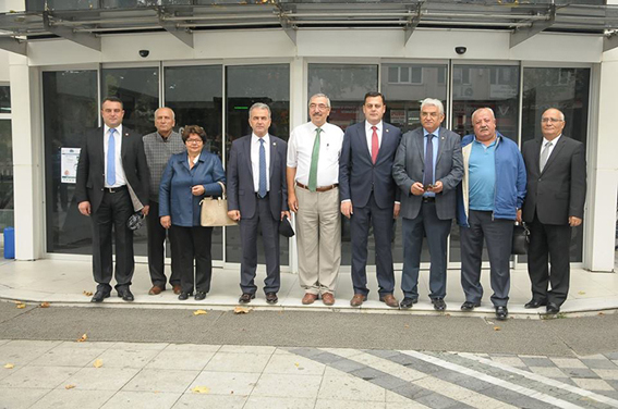 CHP’li adaylardan belediye başkanlarına ziyaret