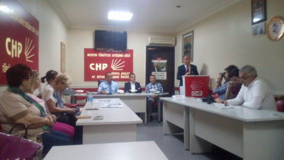 CHP’de iki vekilli toplantı