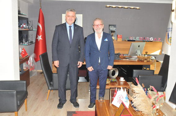 Uğurkan Erez’den Başkan Gerenli’ye ziyaret