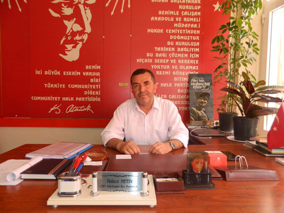CHP İlçe Başkanı Metin, “Artık Tamam! Kazanacağız”