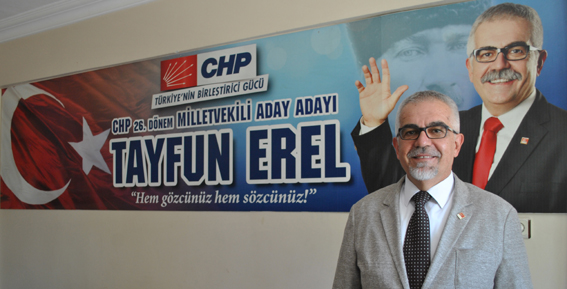 Tayfun Erel Milletvekili aday adaylığını açıkladı