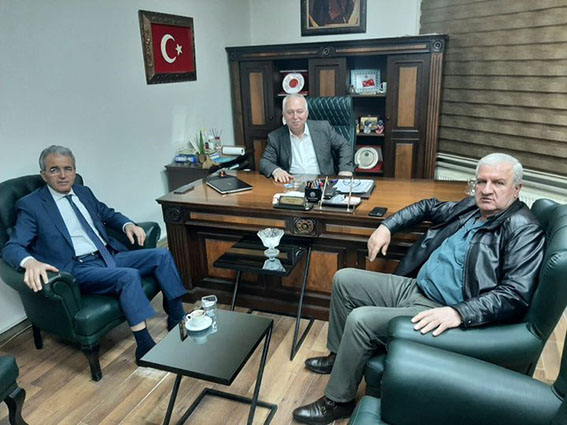 Milletvekili Turabi Kayan’dan Fahri Özkan’a ziyaret