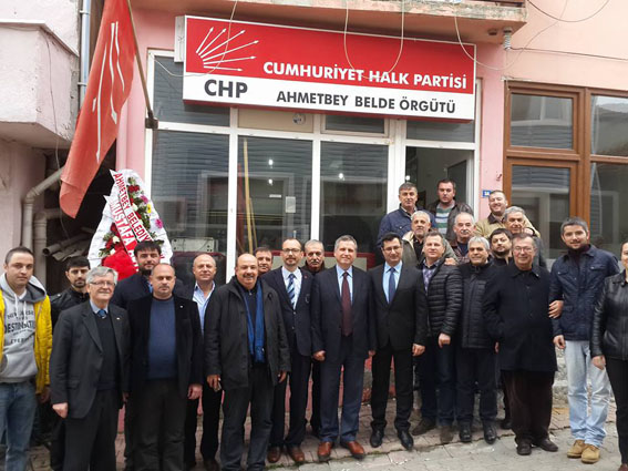 Ahmetbey CHP’de Levent Divrik zamanı