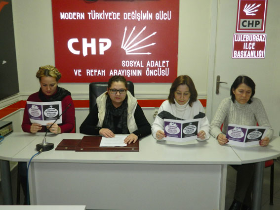 CHP İlçe Kadın Kolları “Çocuk istismarını kadınlar durduracak”
