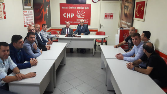 Bilal Çetintaş’tan CHP’ye ziyaret