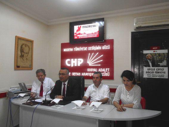 CHP Lüleburgaz İlçe Başkanı Özgür Kaya;  “Ceza Laik Cumhuriyet’te kesildi”