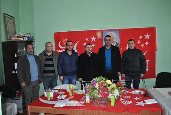 CHP, Saadet Partisini ziyaret etti