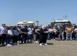 Minibüs zammına öğrencilerden protesto