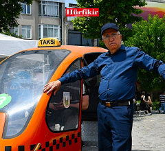 Bisiklet taksiler ‘yaza merhaba’ ded
