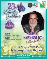 Tarık Mengüç Lüleburgaz’a geliyor