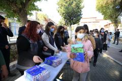 Kırklareli’nde öğrencilere süt dağıtıldı 