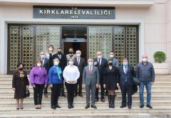 İnsan Hakları Kurulu’ndan Vali Bilgin’e ziyaret