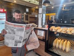 HÜRFİKİR GAZETESİNE BABAESKİ'DE YOĞUN İLGİ