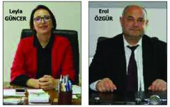 Belediye Başkan Yardımcıları  Leyla Güncer ve Erol Özgür oldu