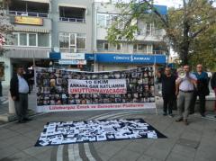 Lüleburgaz’da Ankara Patlamasında ölenler anıldı