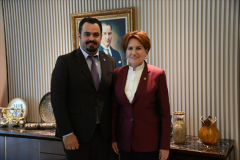 Mustafa Kalecik’ten Meral Akşener’e ziyaret