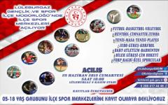 Lüleburgaz’da yaz spor okulları başlıyor