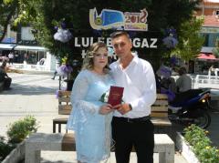 Lüleburgaz’da 16 çift evlenmek için “08.08.2018” tarihini seçti