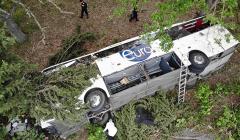 Bulgaristan’a giden otobüs devrildi; 11 kişi yaralandı