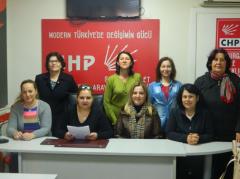 CHP Kadın Kollarından kadın tiyatroculara destek
