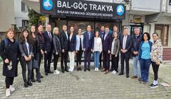 Kırcaali yeni Belediye Başkanı Erol Mümün’den BAL GÖÇ’e ziyaret