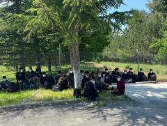 Kırklareli’nde 27 kaçak göçmen yakalandı