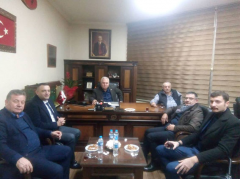 MHP’den Fahri Özkan’a ziyaret