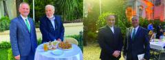 Serdar Türker, İran Başkonsolosluğu’nda törene katıldı