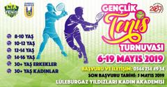 Gençlik Tenis Turnuvası düzenlenecek