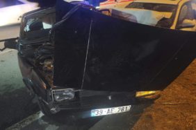 Kırklareli'nde iki otomobilin çarpıştığı kazada 1 kişi öldü, 3 kişi yaralandı