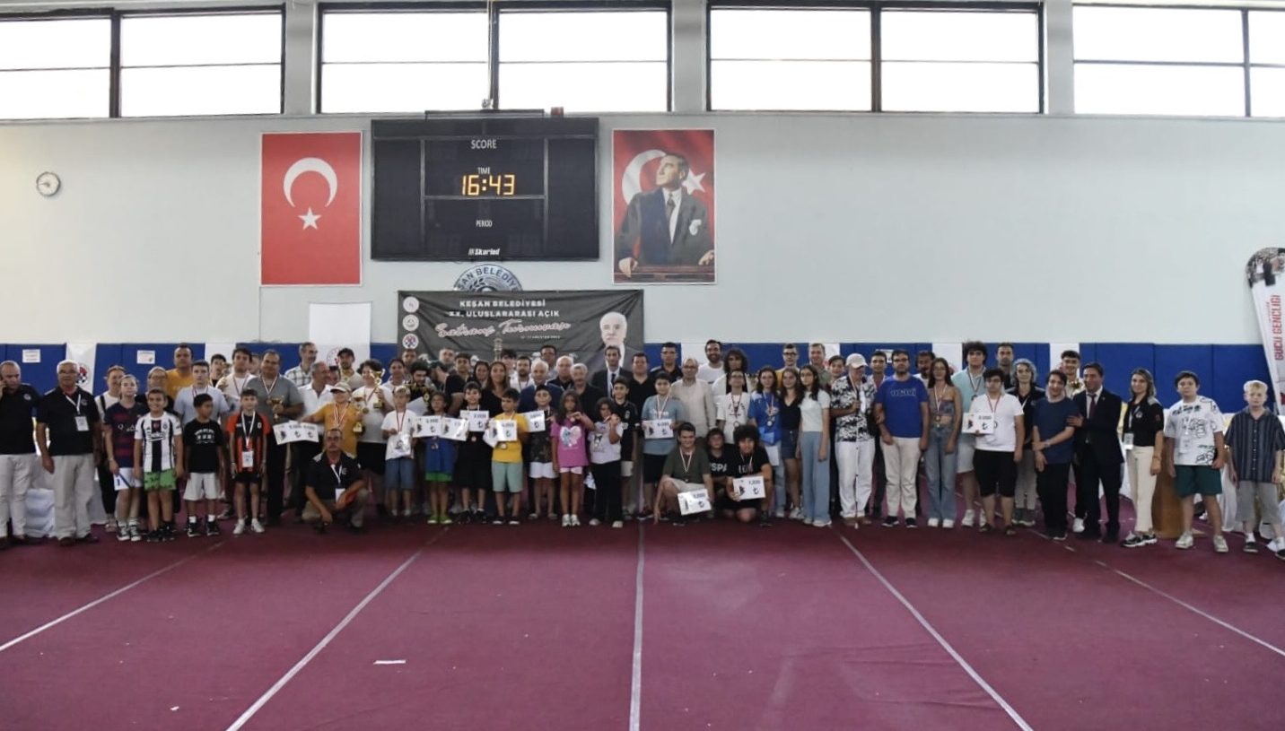 20. Uluslararası Açık Satranç Turnuvası, Edirne'de sona erdi