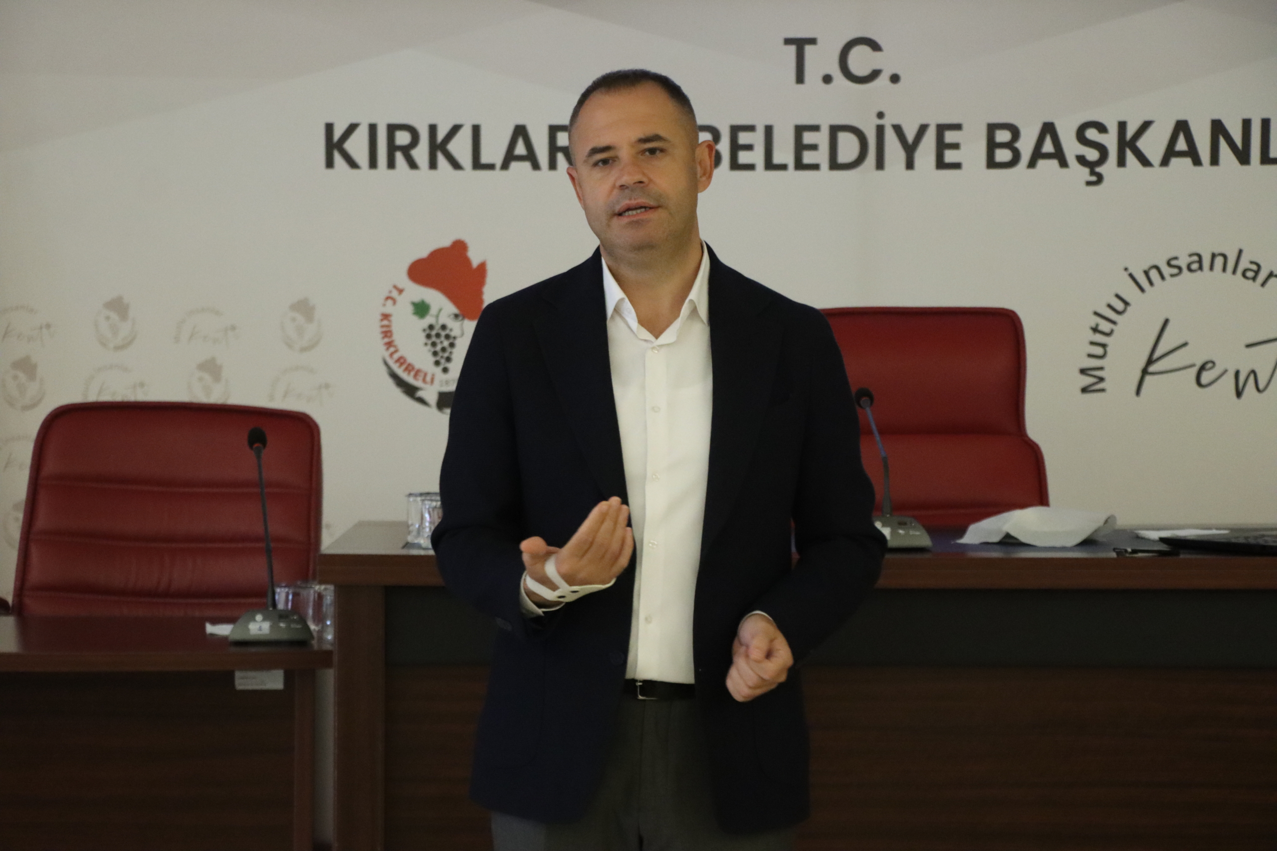 Kırklareli Belediye Başkanı Bulut, "Asrın Projesi" tanıttı