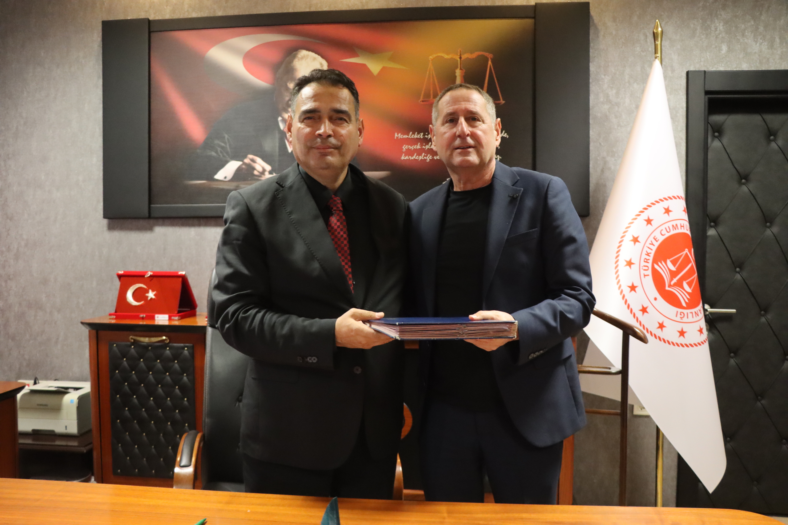 Kırklareli'nde 46 dairelik adliye lojmanı için protokol imzalandı