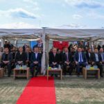 Kırklareli Valisi Turan, yarı olimpik yüzme havuzunun temel atma törenine katıldı