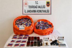 Tekirdağ merkezli uyuşturucu operasyonunda yakalanan 8 zanlı tutuklandı