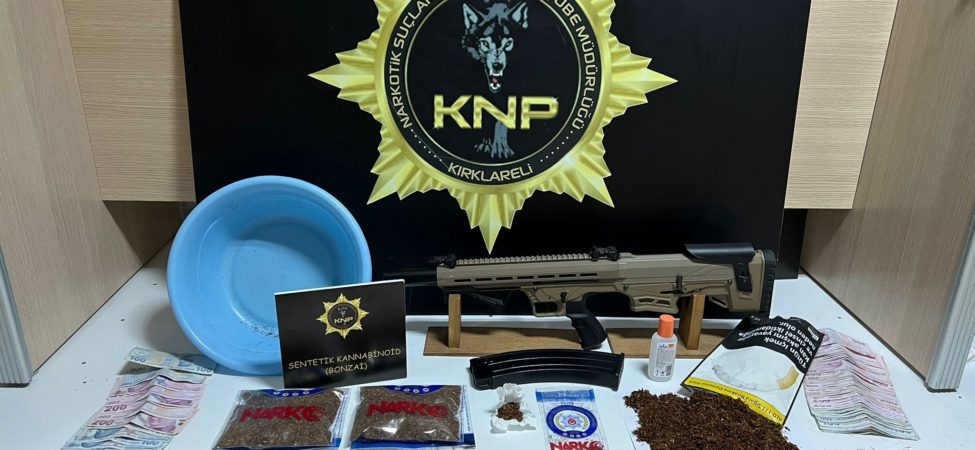 Kırklareli'nde uyuşturucu operasyonunda yakalanan 10 şüpheliden 4'ü tutuklandı