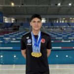 Milli yüzücü Emre Onuş yeni başarılar için çalışıyor