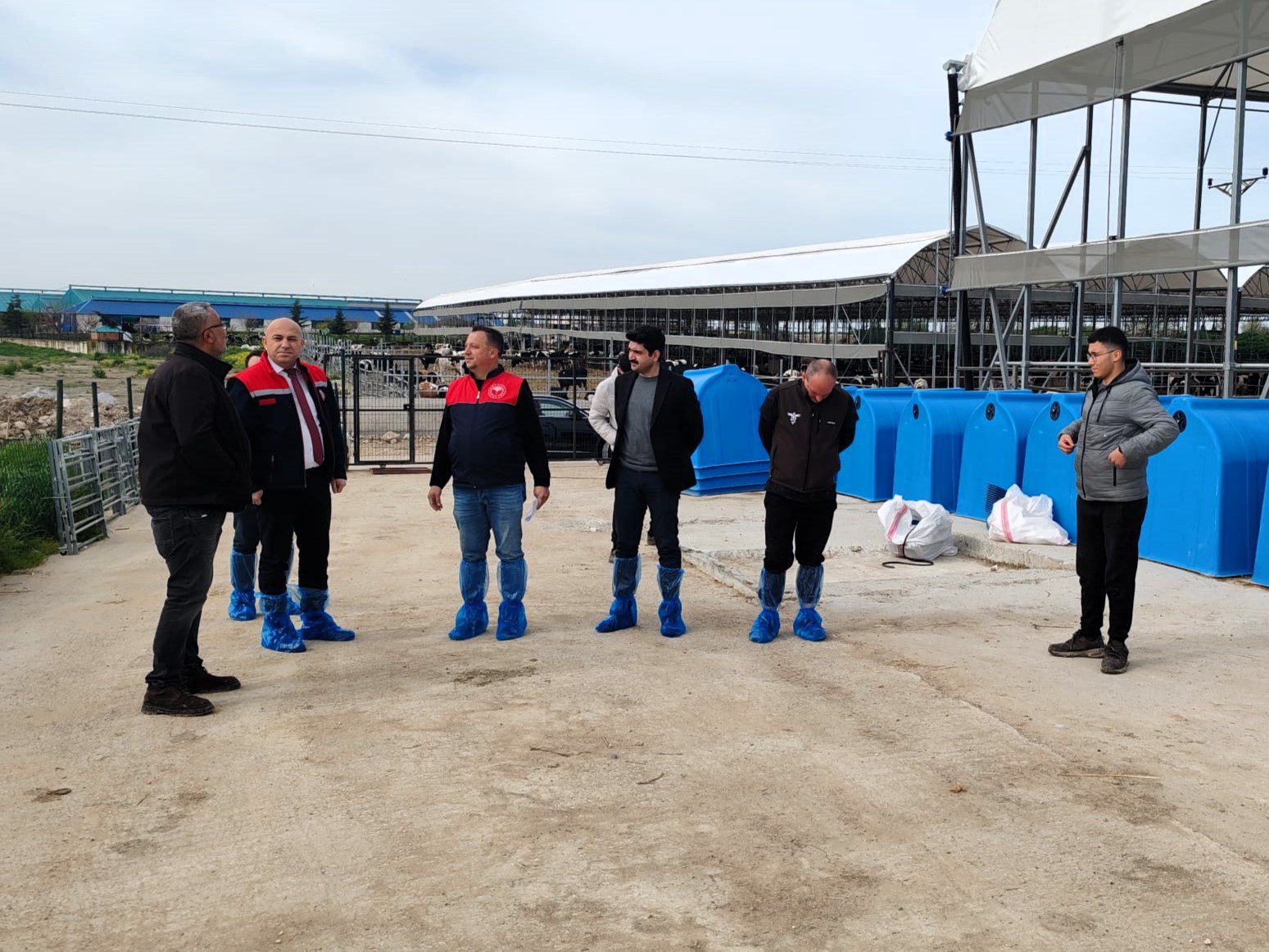 Kırklareli Tarım ve Orman Müdürü Karaca, işletme ziyaretinde bulundu